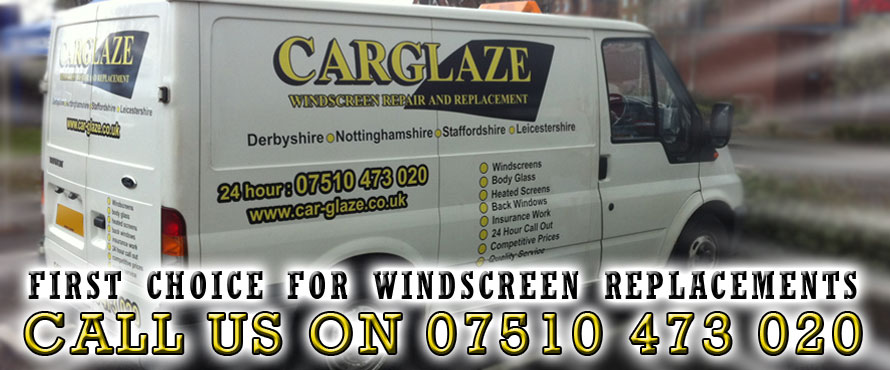 CarGlaze, your first choice for windscreen replacement, cracked windscreen replacement, mobile windscreen replacement and insurance approved windscreen replacement in Derby.